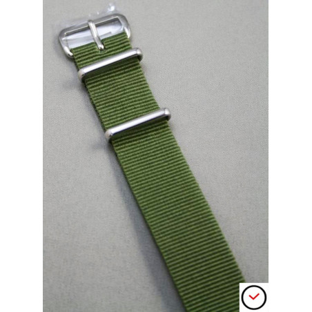 G10 NATO watch strap, Military / Army Green (Olive Green)