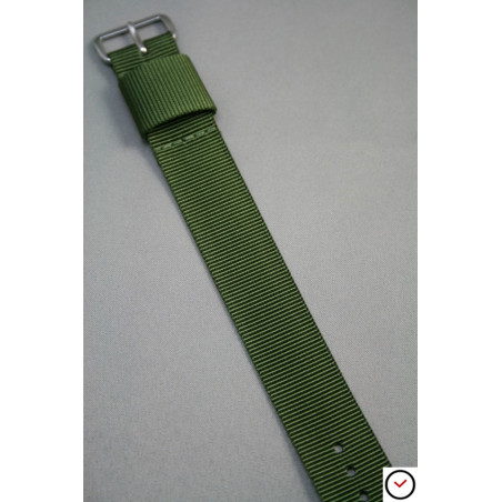 US Military watch strap, Military Green (nylon - resistant fabric)