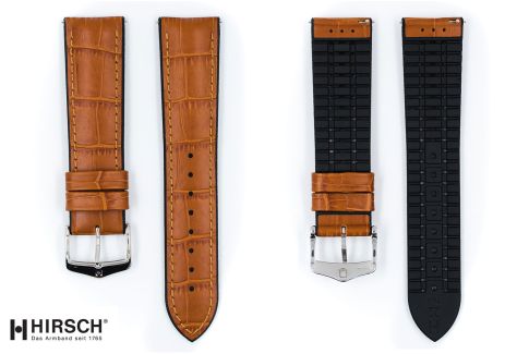 Honey Brown Paul HIRSCH watch bracelet (waterproof)