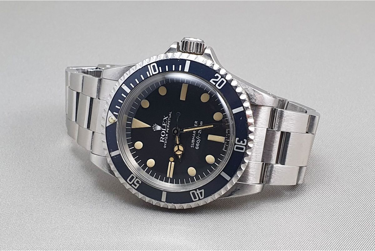 Rolex Submariner 5513 Maxi Dial (année 1982)