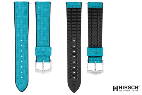 Turquoise recycled canvas NEW Arne HIRSCH watch bracelet (waterproof)