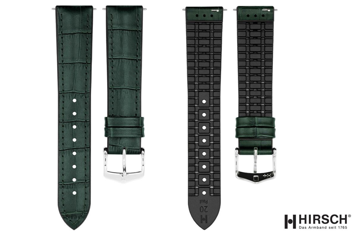 Green Paul HIRSCH watch bracelet (waterproof)