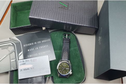 MARCH LA.B - AM89 Automatic, Evergreen Dial (Olive Green)