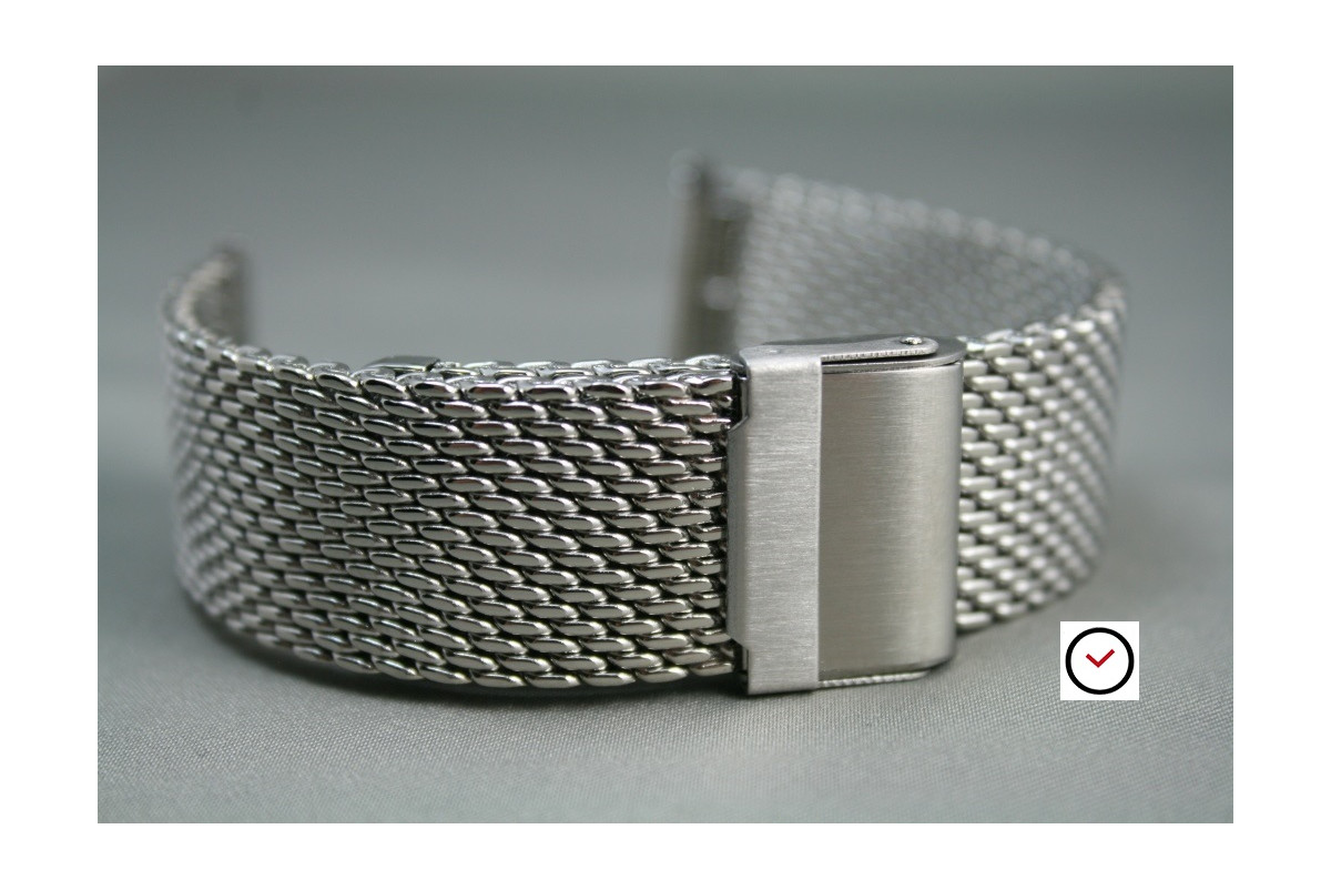 stainless steel mesh watch strap