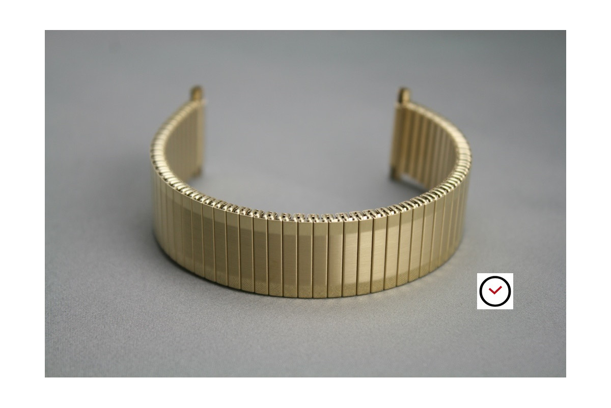 Expansion Fixo-Flex metal watch band - 17,18,19,20,21,22 mm width