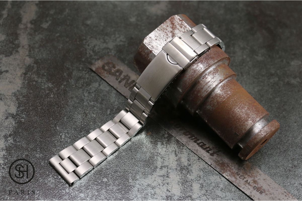Bracelet montre Oyster Classique acier inox (métal) - largeurs 20mm